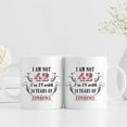 thumbnail image 3 of 42nd Birthday Gifts for Women Men - I''m Not 42 I''m 18 with 24 Years of Experience Mug - 42 Year Old Present Ideas for Wife, Husband, Sisters, Brothers, Her, Friends, Coworkers - 11 oz Coffee Mug, 3 of 6