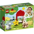 thumbnail image 5 of LEGO DUPLO Town Farm Animal Care 10949 Toy for Toddlers, Girls and Boys 2 Plus Years Old with Duck, Pig, Sheep & Cat Figures, Early Development Toys, 5 of 7