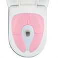 thumbnail image 3 of Foldable Potty Training Seat,Travel Toilet Potty Seat Covers, Non-Slip Pads, Portable Foldable Toilet Seat, Easy-to-Clean Potty Trainer, Travel-Friendly Bathroom Seat for Toddlers, 3 of 4