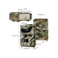 thumbnail image 4 of Camouflage 12MP Hunting Camera Photo Trap Night Vision 1080P Video Trail Wildlife Camera Camouflage, 4 of 5