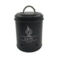 thumbnail image 4 of Farmhouse Storage Jar Vintage Vegetable Storage Container with Ventilation Holes black garlic, 4 of 8