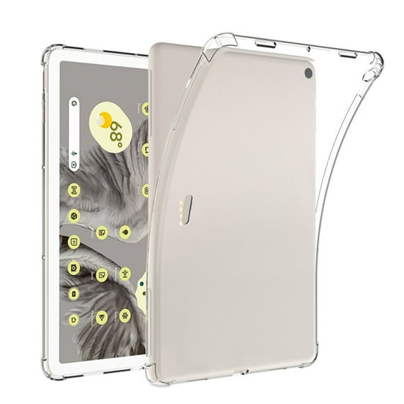 asddcavvf Compatible with Pixel Tablet 2023 Release TPU Cover Scratch Drop Ultra Thin Soft Silicone