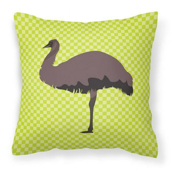 Animal Art Checkboard Design Fabric Decorative Pillow