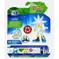 thumbnail image 2 of Sonic The Hedgehog 35th Anniversary Silver Action Figure [with Silver], 2 of 4