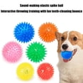thumbnail image 5 of TPR Squeaky Dog Ball Toy, Durable Indestructible Chew Ball for Medium Large Dogs, Interactive Fetch & Tug Toy, BPA-Free, Odorless, 2.6 Inch, 5 of 7