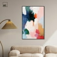 thumbnail image 2 of Art Remedy Vibrant Abstracts Canvas, 30" x 45", Black Frame, Spring Fever, 2 of 7