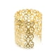 thumbnail image 4 of Brazalete para mujer, regalos para mujer, moda, cien pulseras huecas de metal a juego, apertura, joyería para mujer, pulsera hueca, 4 of 5