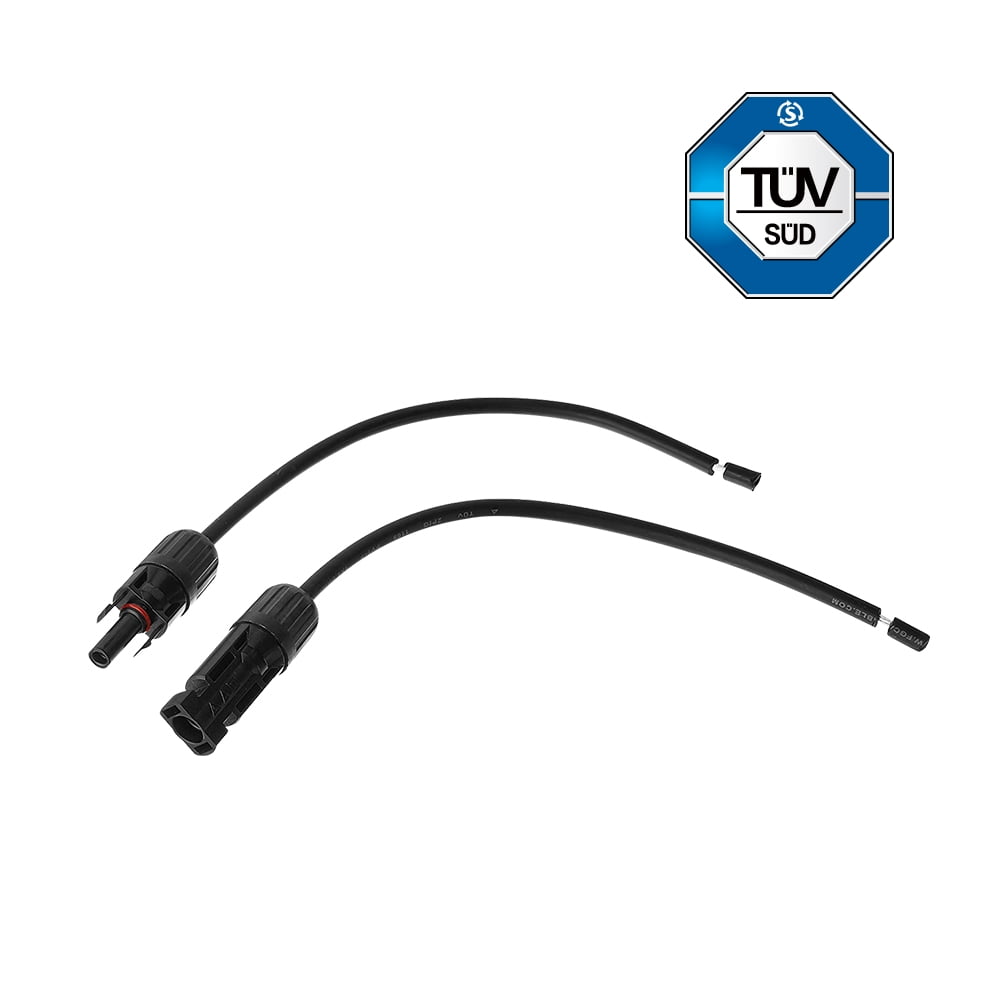 Renogy 9in 12AWG Adaptor Kit Connecting Solar Panels to Charge