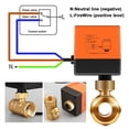 thumbnail image 3 of 2-Way Zone Valve Motorised Motor Ball Valve, 3 of 8