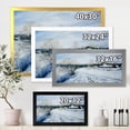 thumbnail image 4 of Designart 'Country Road In Winter Times Landscape II' Traditional Framed Art Print, 4 of 4