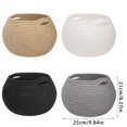 thumbnail image 4 of AOOOWER Decorative Jar Shaped Organizer Basket Natural Hemps Storage Container with Handle Home Management Tool, 4 of 7