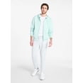 thumbnail image 3 of Athletic Works Men's and Big Men's Fleece Zip Hoodie Sweatshirt, Size S-5XLT, 3 of 6