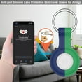 thumbnail image 2 of Dual-Color Anti-lost Protective Silicone Case Compatible for Airtag Locator Tracker, 2 of 8