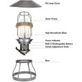 thumbnail image 3 of Rechargeable USB Camping Lantern, Portable Long Endurance Tent Hanging Lantern, Vintage Hanging Tent Light for Camping, Power Outages (White), 3 of 8