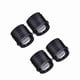 thumbnail image 2 of 4 tapones de drenaje para botes, canoas, kayaks y otros barcos, color negro, 2 of 14