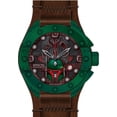 thumbnail image 2 of Invicta Men's Star Wars Boba Fett Multicolor Dial 52mm Brown Leather Watch for Adult 44298, 2 of 4
