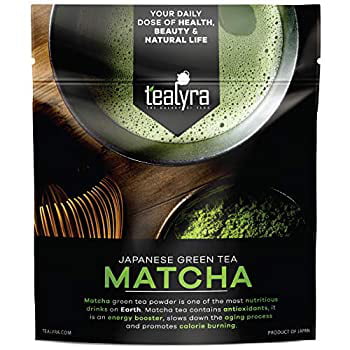 - 4oz (112g) - Pure Japanese Matcha Green Tea Powder - Premium Grade - Organic - Izu peninsula, Tokyo - Best Healthy Drink - Hight Antioxidants - Energy (Best Greens Powder Australia)