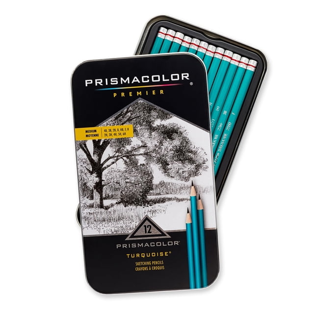 Lápices de dibujo Prismacolor Premier Turquesa, paquete de 12