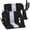 Black-Gray, variant on Panapinka Wide Stadium Bleacher Seats with Back Support, 6-Position Adjustable, Armrests, Cup Holder & Thick Cushion for Sports & Concerts
