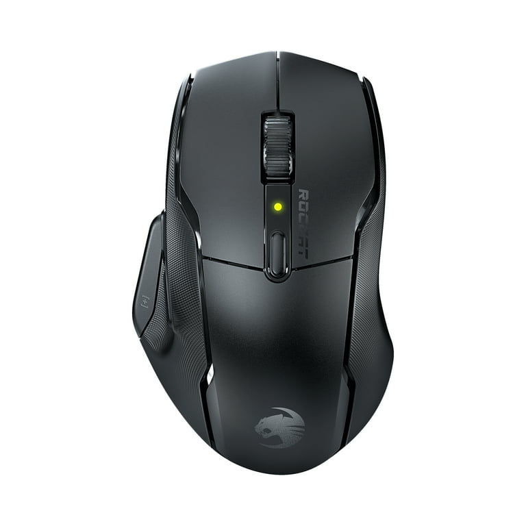 ROCCAT Kone Air - Wireless Ergonomic Gaming Mouse With 800-hour Battery Life, 19K DPI Optical Sensor, Double-Injected Rubber Side Grips, Programmable Button Design & Titan Optical Switches - Black - Walmart.com ROCCAT Kone Air - Wireless Ergonomic Gaming Mouse With 800-hour Battery Life, 19K DPI Optical Sensor, Double-Injected Rubber Side Grips, Programmable Button Design & Titan Optical Switches - Black - Walmart.com