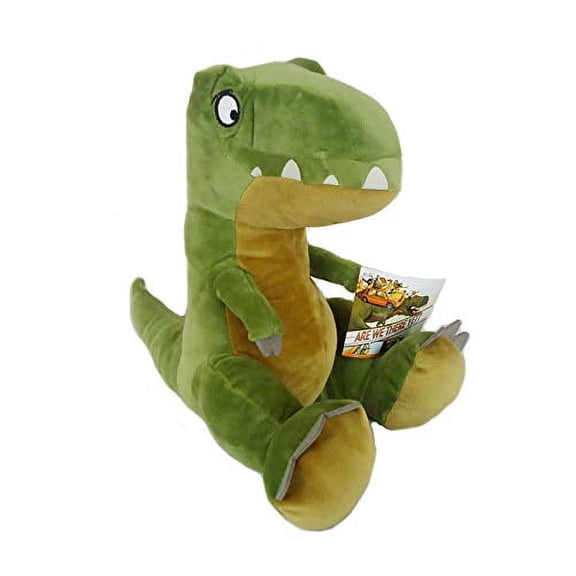 Kohl's Cares Green T-Rex Dinosaur Plush from Childrens Book 'are We There Yet?' by Dan Santat