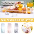 thumbnail image 4 of TIMIFIS Ice Tray Soft Bottom Ice Tray with Lid Ice Tray Home Homemade Ice Cream Ice Ice Kitchen Gadgets, 4 of 7