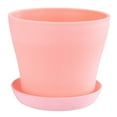 thumbnail image 2 of Miyuadkai Plant Pots Clearance Colourful Mini Plastic Flower Pot Succulent Plant Flowerpot Home Office Decor Room Decor Pink, 2 of 3