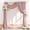 Dusty Rose, variant on Ivory Wedding Arch Draping Fabric 30'' x 18FT Sheer Chiffon Arch Drape Backdrop for Summer Wedding Bridal Shower Party Outdoor Decoration