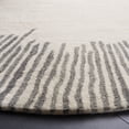 thumbnail image 3 of SAFAVIEH Fifth Avenue Declan Abstract Area Rug, Ivory/Grey, 5' x 5' Round, 3 of 8