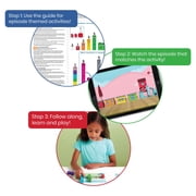 hand2mind Numberblocks 1-10 MathLink Cubes Activity Set, Elementary Math & Counting Toys, Ages 3+
