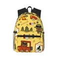 thumbnail image 1 of Gaeub Sac à Dos Imprimé Garde Forestier Imperméable pour Hommes Femmes Sacs de Collège Lycée, 1 of 6