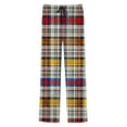 thumbnail image 5 of Censtreet Men's Pajama Bottoms Plaid Pajamas Pants for Men Soft Long Lounge Pj Sleep Pant with Pockets, 5 of 9