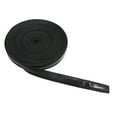 thumbnail image 1 of Elastic Band Sewing Accessory Sweatbands Handicrafts Non- Silic Backed Elastic Ribbon for Garment Sports , Black, 10mm, 1 of 8