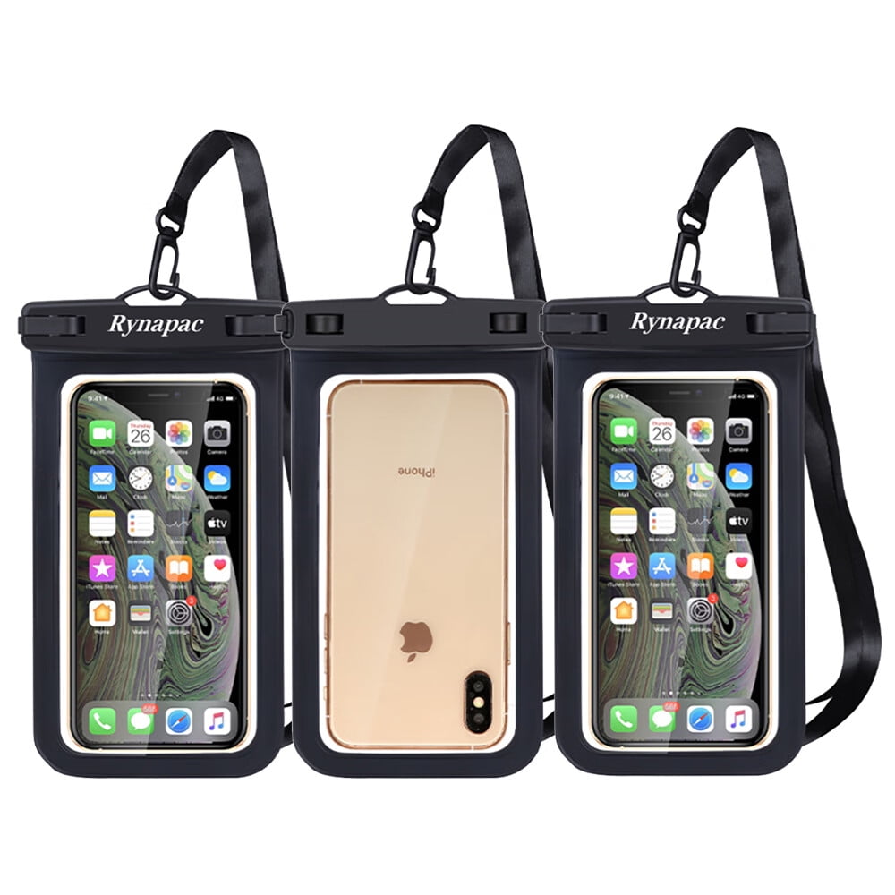 Rynapac Universal Waterproof Phone Pouch Bag - 2Pack, Waterproof Case Compatible with IP