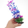 thumbnail image 2 of BRIGHTFUFU 2 piezas de decoración de plástico para peceras, plantas artificiales, decoraciones para peceras pequeñas, accesorios para peceras Betta, 2 of 8