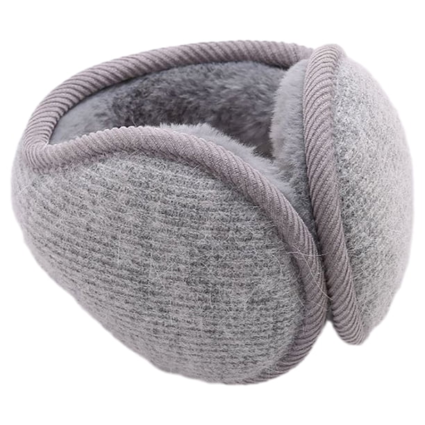 Orejeras clásicas para la cabeza, plegables detrás de la cabeza, calentadores de orejas de invierno para mujeres y hombres