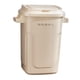 thumbnail image 4 of Cubo de basura de 28 L, resistente, sencillo y versátil, para el hogar, para sala de estar, cocina, oficina y dormitorio. Crema, 4 of 7