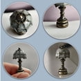 thumbnail image 3 of Set de 5 adornos magnéticos de bronce para bisagras de puerta WLHYHH, 3 of 7