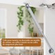 thumbnail image 5 of Hydraulic Strut, Gas Struts 4pcs Kitchen Door Hinge 100N Furniture Strut, Gas Shock Absorbers for Kitchen Cabinet Door Lifting with Screws, 5 of 5