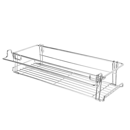 HOMEMAXS Outdoor Camping Side Table Hanging Wire Basket Folding Camping Table Rack Multi-Functional Organizer For Bbq Picnic And Camping