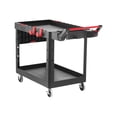 thumbnail image 2 of Rubbermaid Commercial Products 1997208 Heavy Duty Adaptable Utility Cart, Black, Medium, 51.47" Height, 36.00" Width, 2 of 7