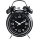 thumbnail image 1 of Reloj despertador ruidoso para adultos que duermen mucho, reloj despertador silencioso con doble campana para dormitorio (4 pulgadas, negro), 1 of 5