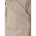 thumbnail image 2 of Hat and Beyond Girls' Classic Slim-Fit Linen Look Pants with Double Needle Stitching, 2 of 5