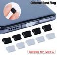 thumbnail image 3 of 60/1Pcs Type-C Dust Plugs Charging Port Protector Silicone Soft Anti-dust Cover Cap for Samsung S24 S23 Huawei Xiaomi Dustplug 40Pcs Mixed, 3 of 7