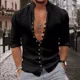 thumbnail image 4 of Camisa Lino Hombre Slim Fit Manga Larga Para Casual Strech, 4 of 8