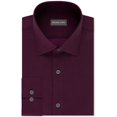 thumbnail image 1 of Michael Kors - Camisa de vestir con botones elásticos Airsoft para hombre, vino 14,5, 1 of 1