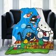thumbnail image 6 of Hello Kitty Throw Blanket, Cozy Flannel Blankets For Boys Girls, Super Soft Warm Blanket For Couch Sofa Bed, 6 of 9
