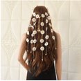 thumbnail image 2 of Diadema con forma de flor de sol pequeña, diadema con corona de margaritas para vacaciones, diadema bohemia, accesorios para el cabello para padres e hijos para mujeres, 2 of 6