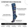 thumbnail image 2 of Pofeuu French Bulldog Dog In Beret Print Compression Socks for Women & Men Circulation - Best Support for Nurses,Running,Athletic,Sports, 2 of 7