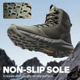 thumbnail image 2 of NORTIV 8 Men's Military Tactical Boot Lightweight Comfortable Boots for Work All Day Side Zipper Motorcycle Combat Hiking Boots 8 Inches Vanguard, 2 of 6